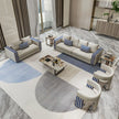 Modern Leather Living Room Sofa Set