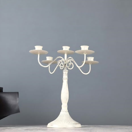 European Style Metal Candlestick Candle Holder / Ruchi