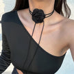 Floral Rope Choker Necklace / Ruchi