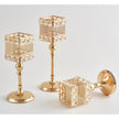 Vintage Square Metal Candle Holder / Ruchi
