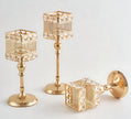 Vintage Square Metal Candle Holder / Ruchi