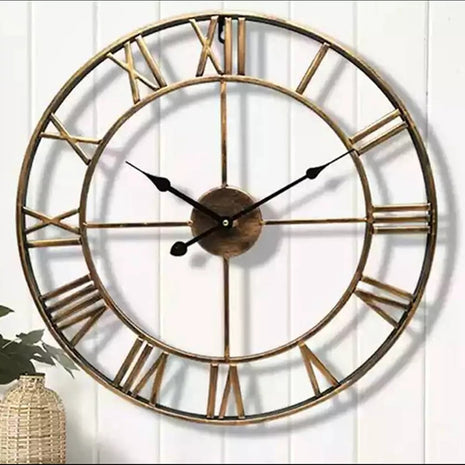 3D Metal Circular Wall Clock / Ruchi