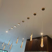 Crystal Raindrop Modern LED Pendant Light / Ruchi