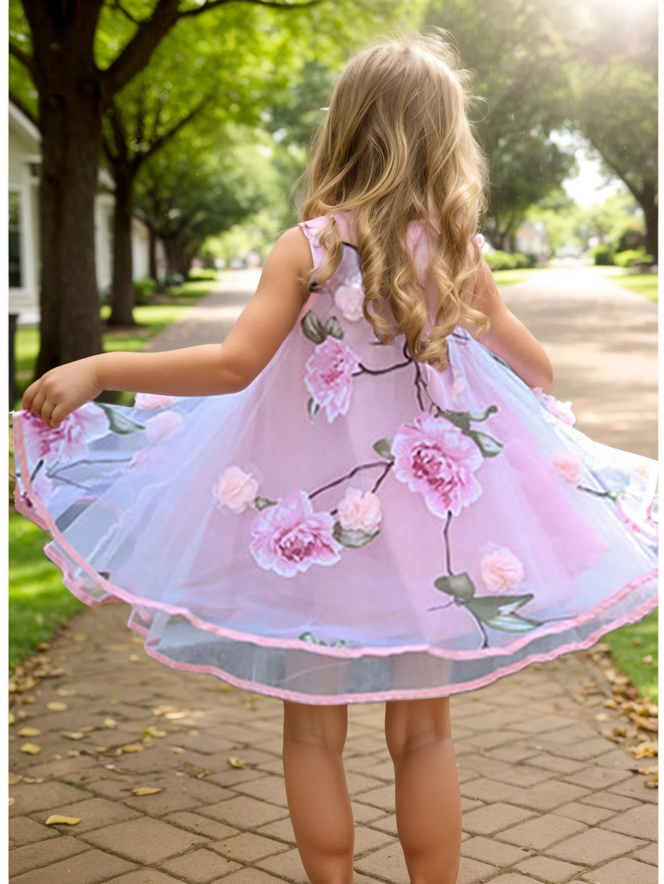 Casual Kids Girl Dress For Summer / Ruchi