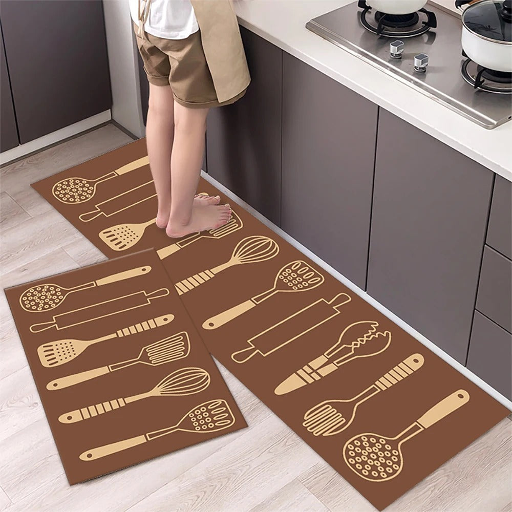 Crockery Style Floor Mat