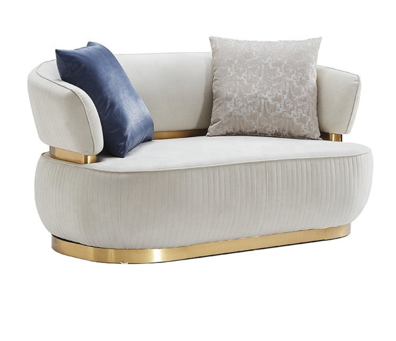 Modern 3-Piece Fabric Sofa Set / Ruchi