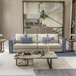 Modern Leather Living Room Sofa Set / Ruchi