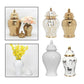 Exquisite Ceramic Ginger Jar Vase / Ruchi