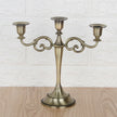 Vintage Metal Candle Holder Centerpiece / Ruchi