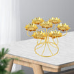 Lotus Design Decorative Metal Candle Holders / Ruchi