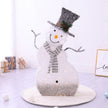 Christmas Snowman Metal Decorations With LED / Ruchi