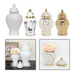 Ceramic Ginger Jar Vase With Lid / Ruchi