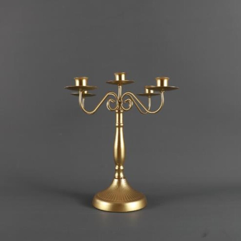 European Style Metal Candlestick Candle Holder / Ruchi