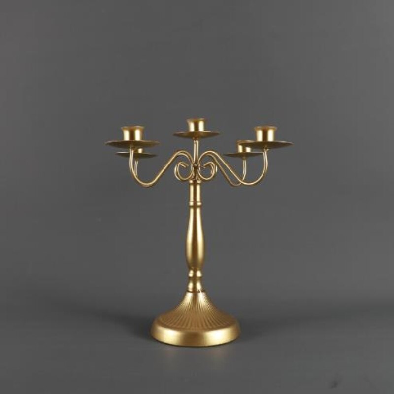 European Style Metal Candlestick Candle Holder / Ruchi