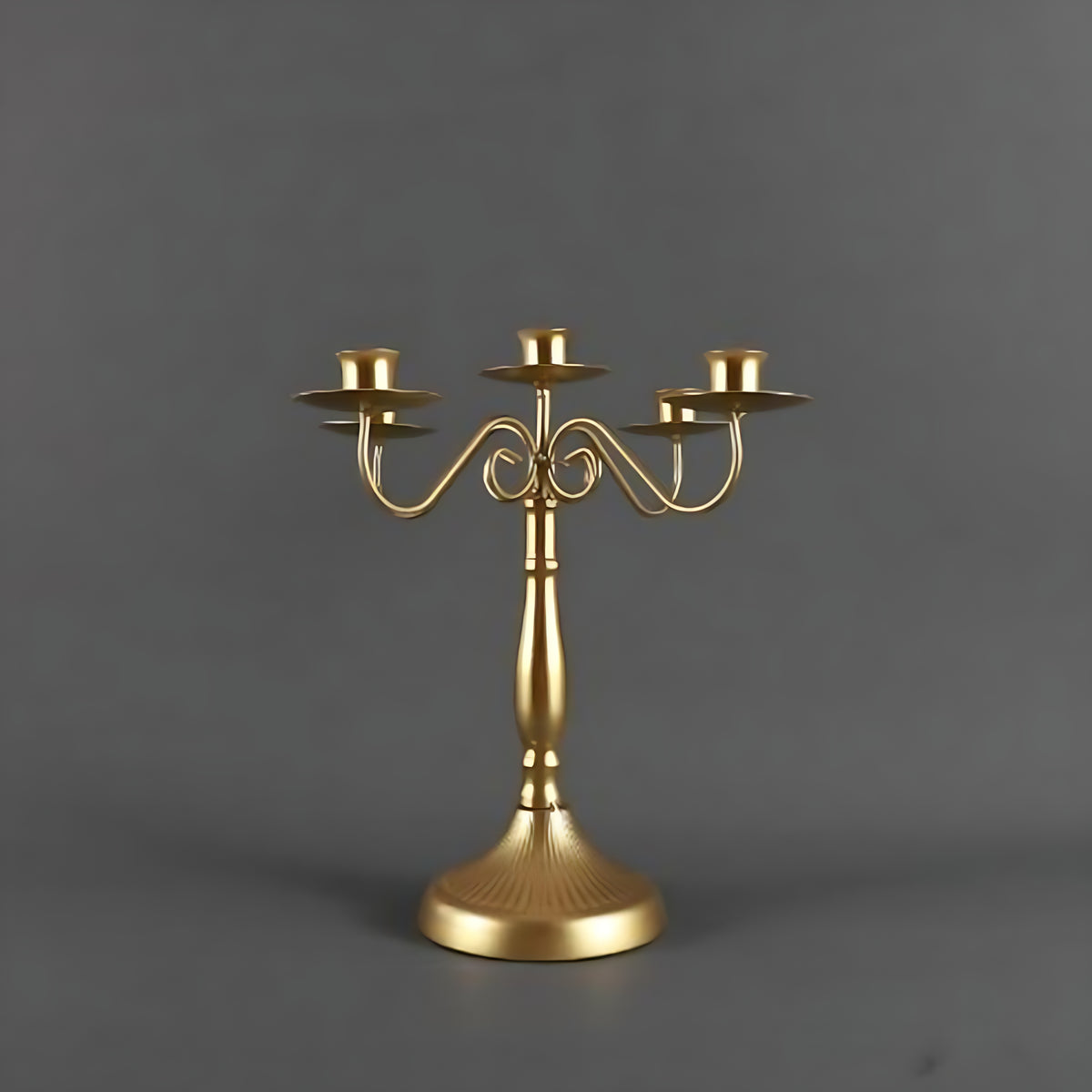 European Style Metal Candlestick Candle Holder / Ruchi