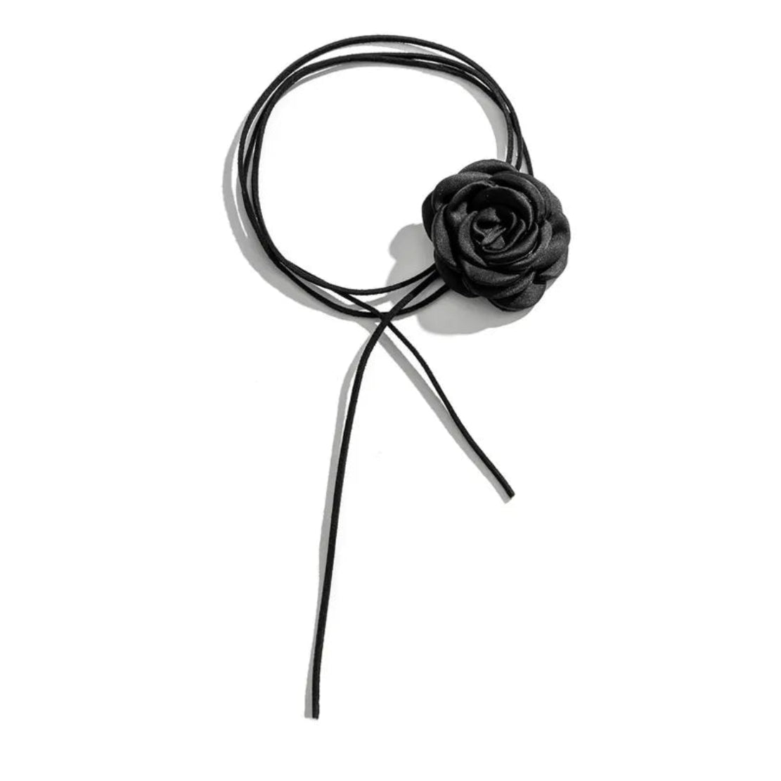 Floral Rope Choker Necklace / Ruchi