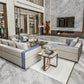 Modern Leather Living Room Sofa Set / Ruchi