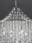 Modern LED Crystal Chandelier For Staircase / Ruchi