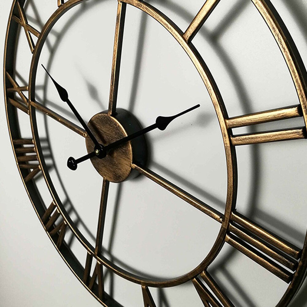Circular Incircle Design Metal 3D Wall Clock / Ruchi