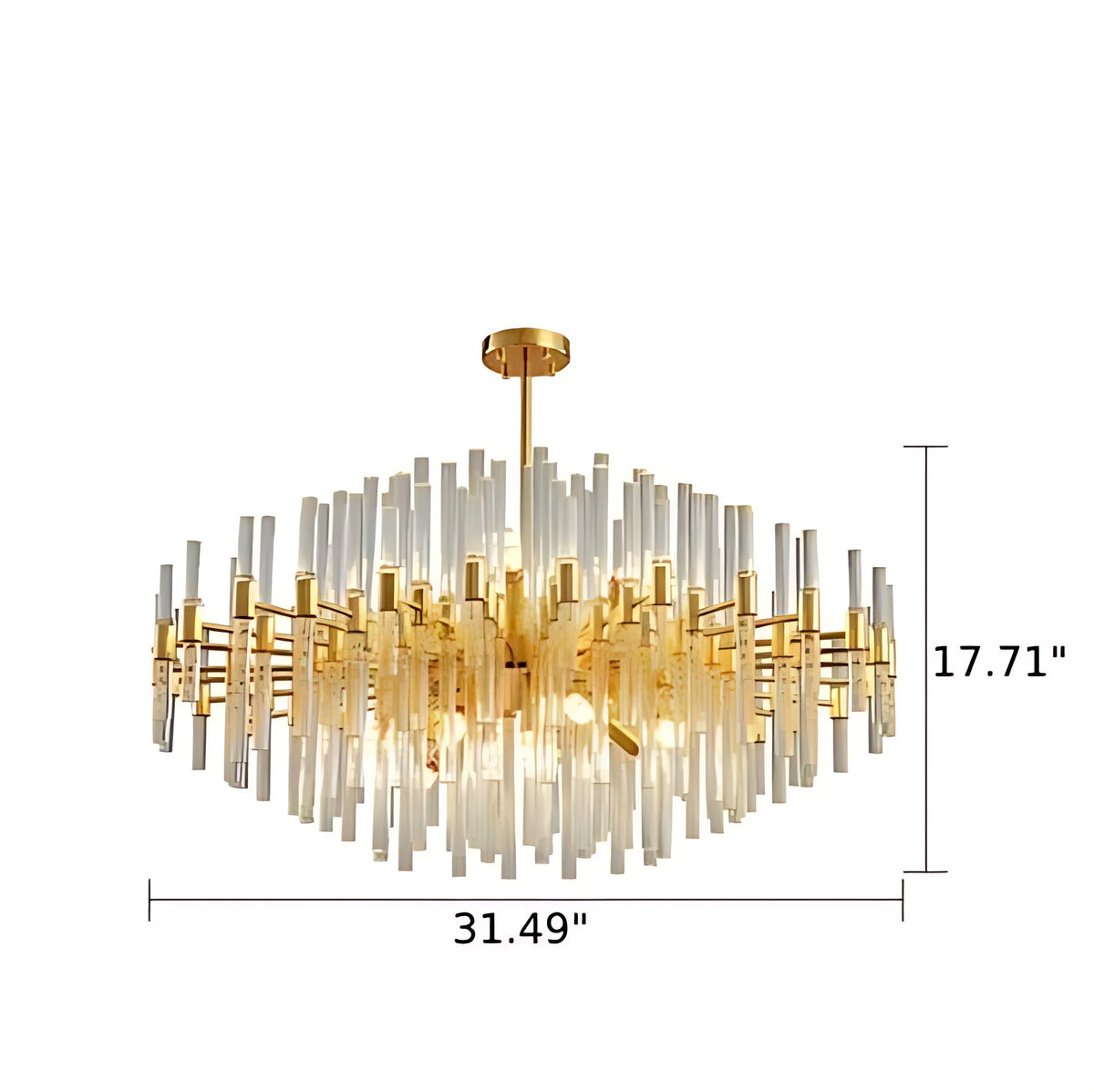 Contemporary Glorious LED Crystal Chandelier / Ruchi