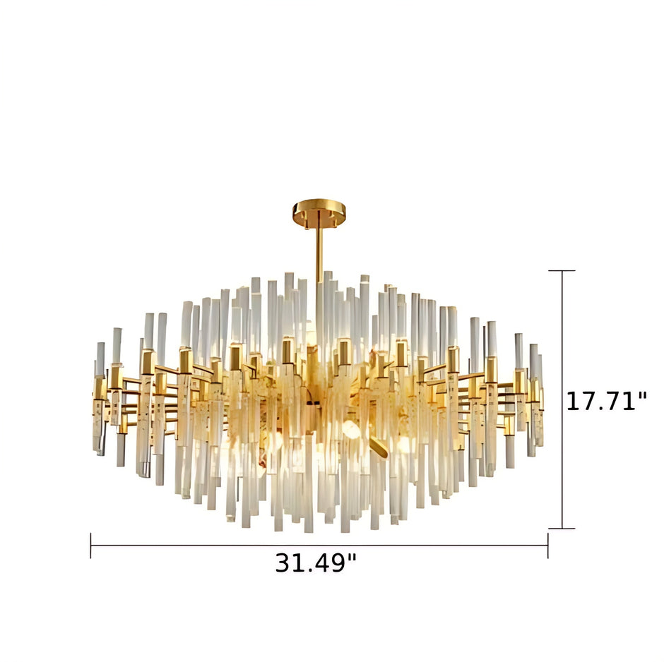 Contemporary Glorious LED Crystal Chandelier / Ruchi