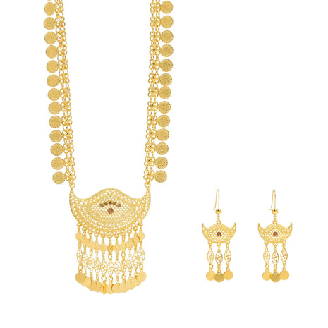 Bohemian Earrings And Necklace Set / Ruchi