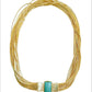 Aventurine Stone Carved Layered Chain Bracelet Jewelry Design / Ruchi