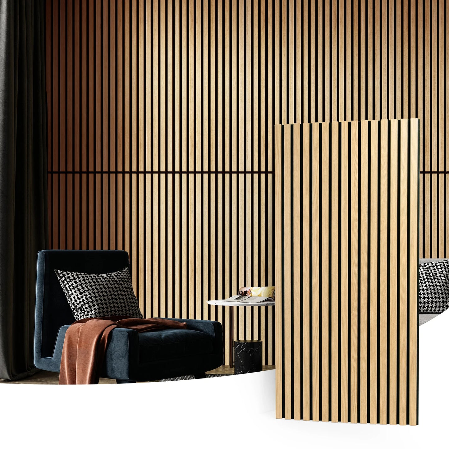 Modern 3D Wood Wall Panel / Ruchi