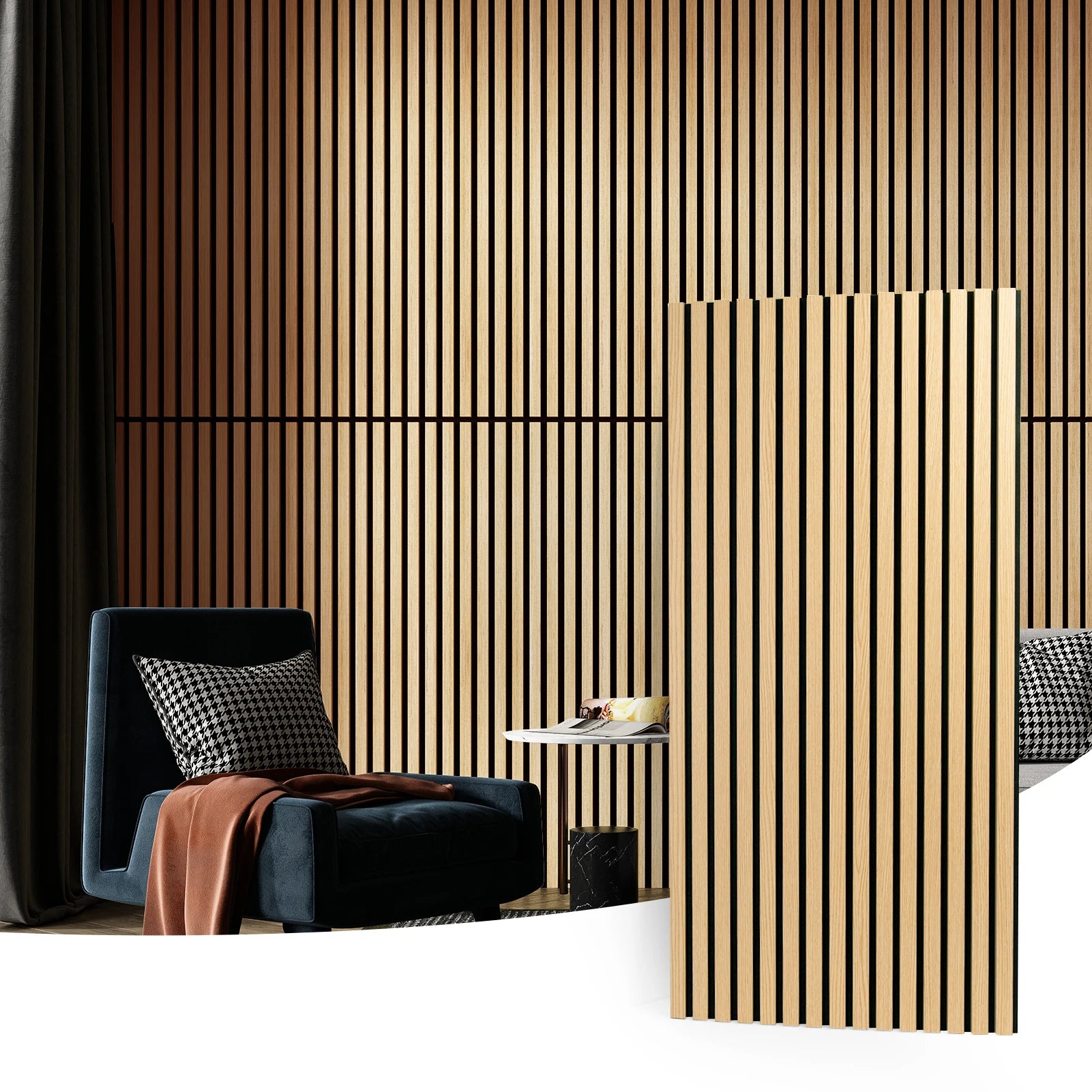 Modern 3D Wood Wall Panel / Ruchi