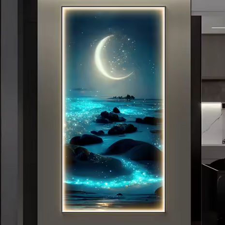 Entrance LED Painting Wall Lamp / Ruchi