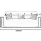 3 Piece Leather Sofa Set For Living Room / Ruchi
