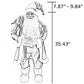Large Vintage Santa Claus Doll