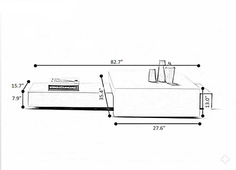 Modern L-Shaped Velvet Sectional Sofa