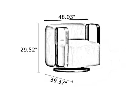 Post Modern 3 Pieces Fabric Upholstered Sofa Set / Ruchi