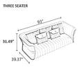 3+2+1+1 Leather Sofa Set