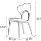 Butterfly Design Marble Dining Table Set