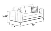 Luxury Leather Sofa Set For Living Room / Ruchi