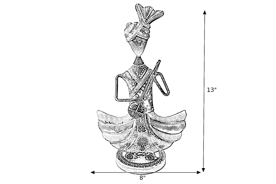 Rajasthani Metal Scluptures For Home / Ruchi