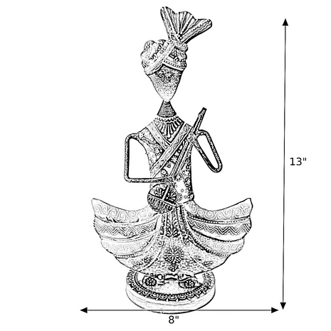 Rajasthani Metal Scluptures For Home / Ruchi