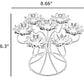 Lotus Design Decorative Metal Candle Holders