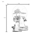 Modern Wall Lamp Painting With LED Light