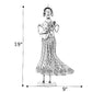 Musician Metal Statue Decor For Living Room / Ruchi
