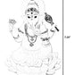 Lord Ganesha Idol For Pooja Room