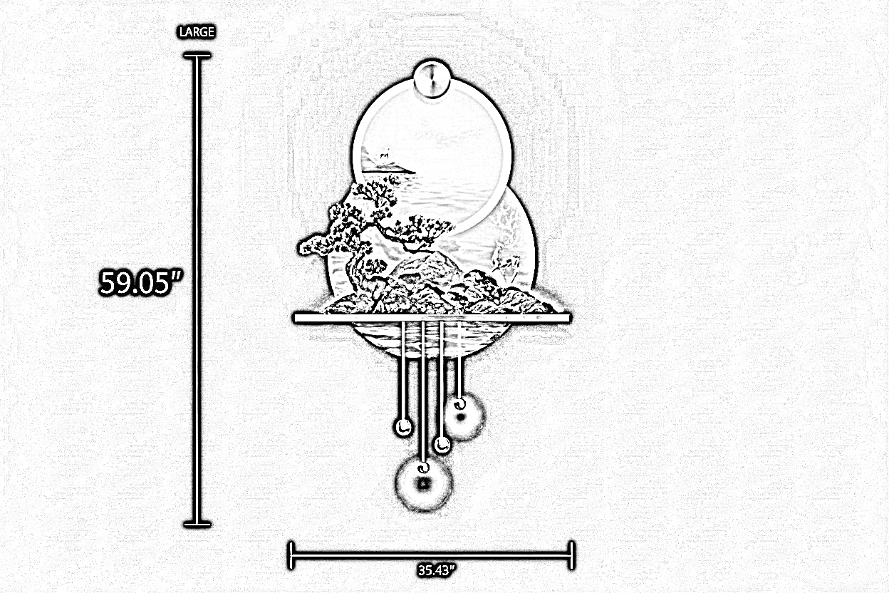 Modern Illuminated LED Remote Control Wall Painting