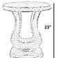 Large Fiberglass Vase Set Of 2 / Ruchi