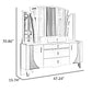 Modern Leather Upholstered Bedroom Set / Ruchi