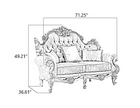 Liville Floral Fabric European Sofa Set