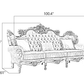 Liville Floral Fabric European Sofa Set