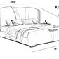 Modern Luxury Leather Bed / Ruchi