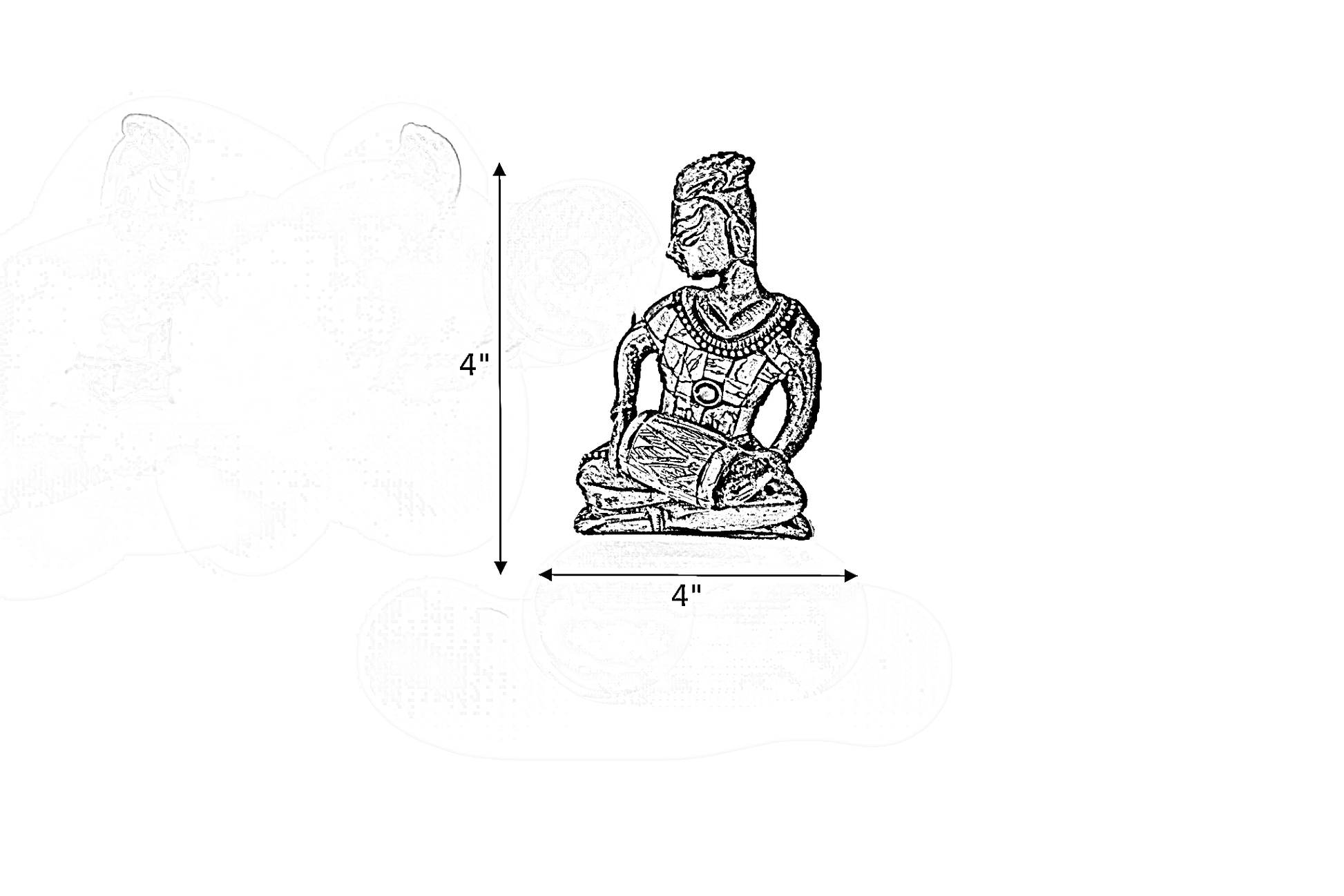 Musician Miniatures Metal Figurine Set / Ruchi